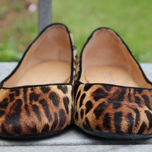 Kenneth Cole New York Leopard Print Flats
